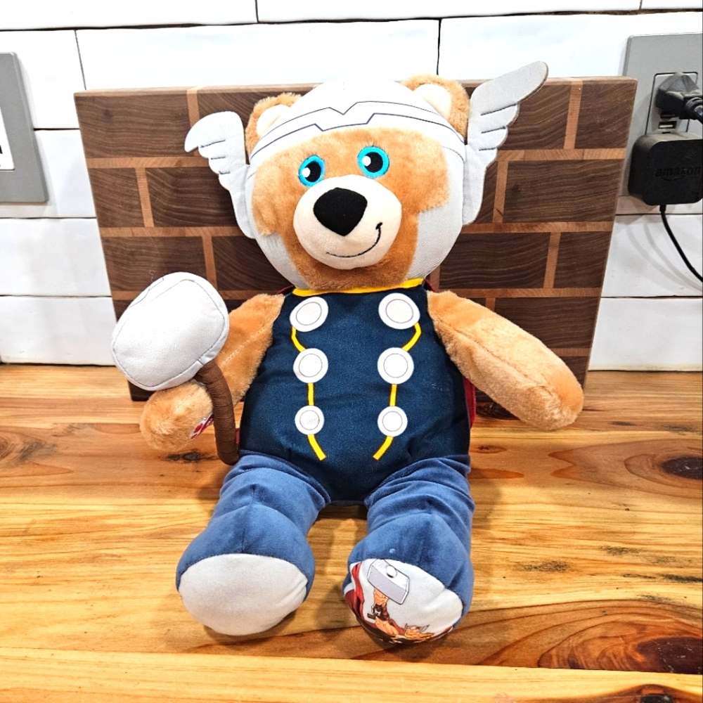 Build-A-Bear Marvel Comics Avengers Thor with Voicebox Plush